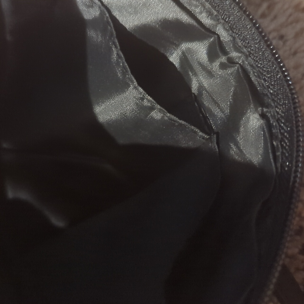 Fringe Black Faux Leather Crossbody Bag - Picture 13 of 16